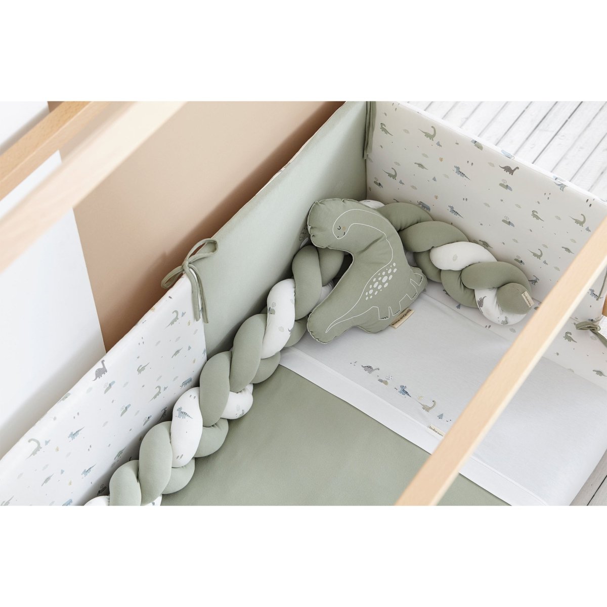 Sábanas Cuna Bebé Algodón T Rex Bimbi - Nanetes